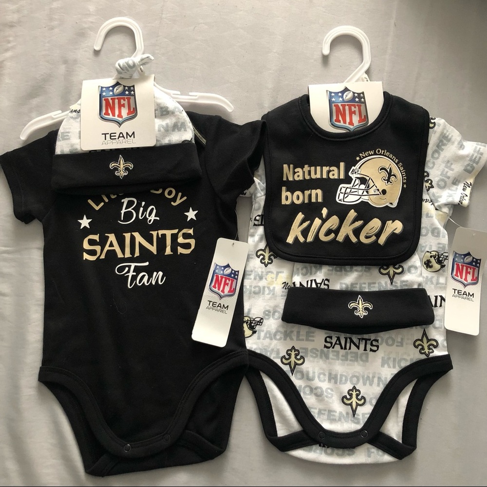 NWT Saints NFL Baby (0-3 months) Baby Sets (2)
